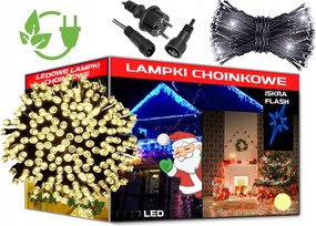 Karácsonyfa Lámpák 300 Led Flash Fehér Meleg Karácsony A Karácsonyfára Karácsonyi Csillogás