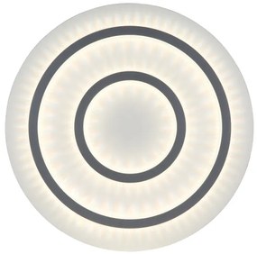 Globo 48042-60W - JAYDEN LED dimmelhető mennyezeti lámpa 60W/230V Ø55 cm fehér + távirányító