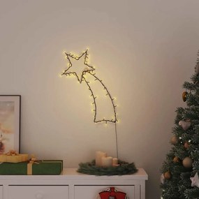 meleg fehér karácsonyi fények Shooting Star sziluett 80 LED