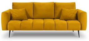 Octave sárga bársony kanapé - Interieurs 86