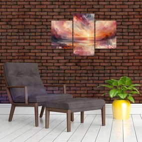 Kép - Festett alkonyat (90x60 cm)