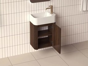 AREZZO design SORELLA 45 cm-es alsószekrény 1 ajtó, dió