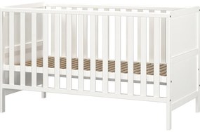 Fehér tömörfa babaágy 70x140 cm Alkmaar – Germania
