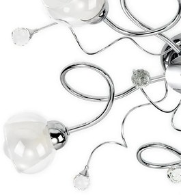 ONLI - Felületre szerelhető csillár WENDY 5xE14/6W/230V fényezett króm