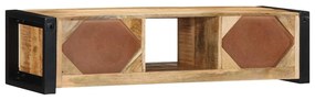 TV szekrény 100x30x25 cm tömör durva fa Mango