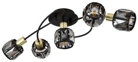 Globo 54357-5B - Felületre szerelhető csillár INDIANA 5xE14/40W/230V