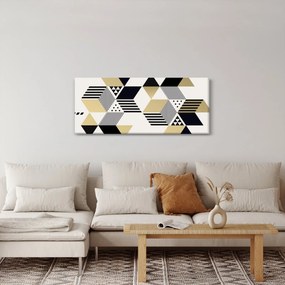 Kép - Geometriai formák N⁰1 (120x50 cm)