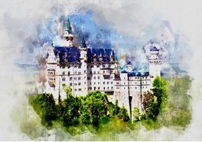 Fotótapéta város ég épületek fotótapéta 254 x