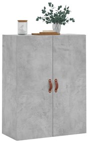 betonszürke fali szekrény 69,5x34x90 cm