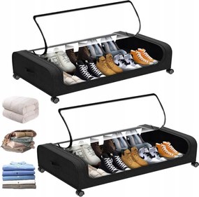 Ágy Alatti Rendszerező 78,5X44CM Ágynemű Tárolására Cipzárral 2 Db