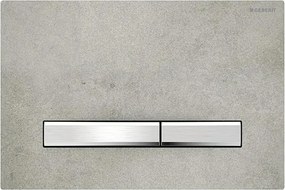 Geberit 115.788.JV.2 – Sigma50 öblítő nyomólap, 24,6 x 16,4 cm, beton dekor / matt króm