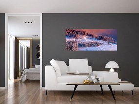 Egy kép egy téli tájról (120x50 cm)