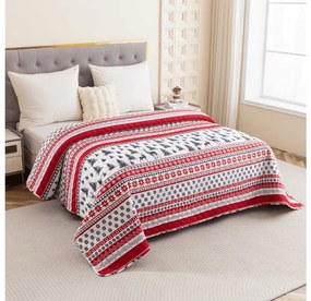 Ágytakaró TWINKLE CHRISTMAS színes Méret: 220 x 240 cm