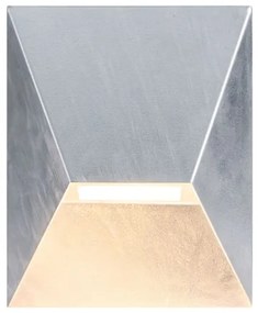 Nordlux - Kültéri fali lámpatest PONTIO 1xGU10/25W/230V IP54 ezüst