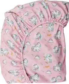 Bébi pamut gumis lepedő 60x120/70x140
