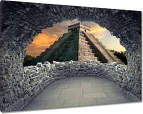Festmények 120x80 Chichen Itza Mexikóban