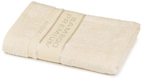 4Home fürdőlepedő Bamboo Premium krémszínű, 70 x 140 cm
