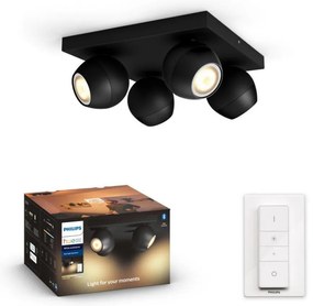 Philips 50474/30/P6 - Hue BUCKRAM 4xGU10/5W/230V LED dimm. spotlámpa