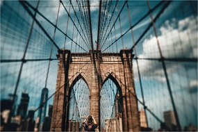 Kép - Brooklyn Bridge (90x60 cm)