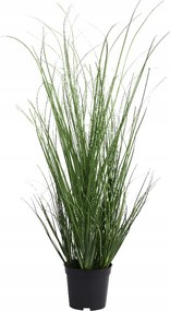 Műfű növény Zöld dekoratív cserépben XXL 124cm