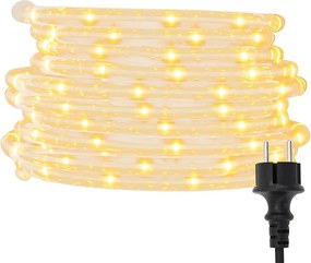 vidaXL PVC fényfüzér 1200 meleg fehér LED-del 50 m