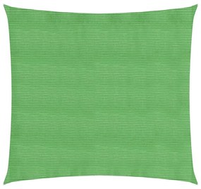 világoszöld HDPE napvitorla 160 g/m² 4 x 4 m