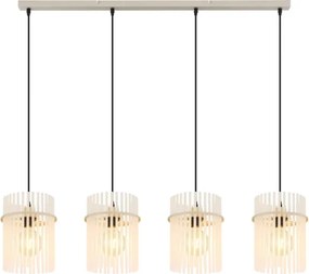 Globo 15698-4HB - Kábeles függeszték GORLEY 4xE27/60W/230V