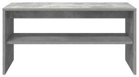 betonszürke forgácslap TV-szekrény 80 x 40 x 40 cm