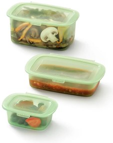 Élelmiszertartó doboz szett 3 db-os – Lékué