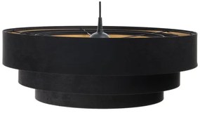 TRINITI lógcsillár 1xE27/60W/230V fekete/arany