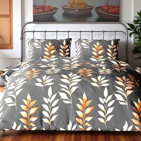 FLANEL mintájú ágyneműhuzat Homa BRES AUTUMN 140x200 cm