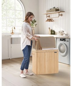 Bambusz szennyestartó, 150L