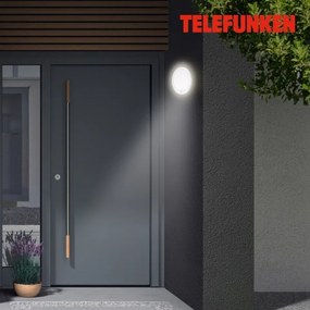 Telefunken 313706TF-LED Kültéri fali lámpa érzékelővel LED/15W/230V IP44