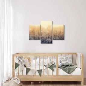 Fagyos erdő képe (90x60 cm)