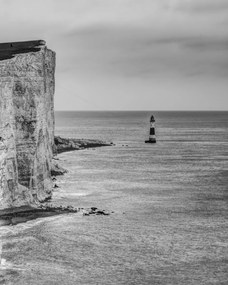 Poszter 40x50cm Beachy Head és világítótorony, Assaf Frank