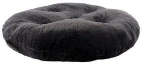 Domarex IVY PLUSH kutyafekhely, fekete, átmérő 65cm