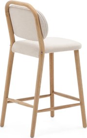 Bézs bárszék (ülésmagasság 66 cm) Helda – Kave Home