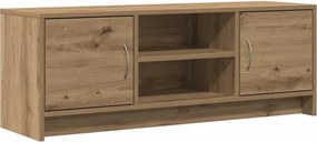 vidaXL kézműves tölgy színű szerelt fa TV-szekrény 102x30x37,5 cm