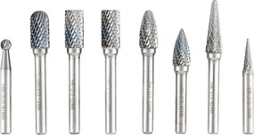 8 db-os Keresztfogazású Turbómaró Készlet 6mm-es Szárral