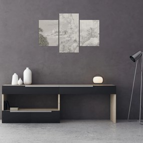 Kép - Kínai táj (90x60 cm)