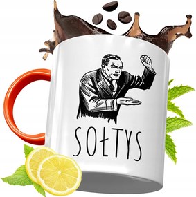 Narancssárga Bögre Soltys Ajándék fényképes nyomtatással