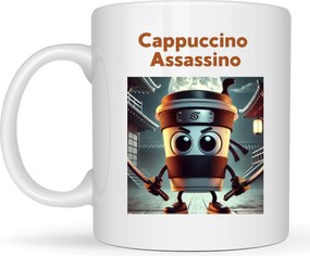 Bögre Viral Italian Brainrot Mem Tiktok Capuccino Assassino