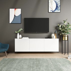 TV asztal Fehér