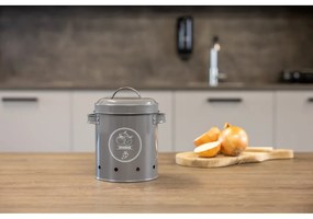 Acél hagymatartó doboz Secret Du Potager – Esschert Design