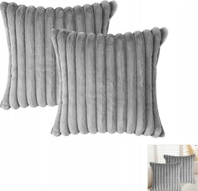 Dekoratív bársony párnahuzatok 50cm x 50cm bojtos részletekkel, puha lakberendezési tárgyak