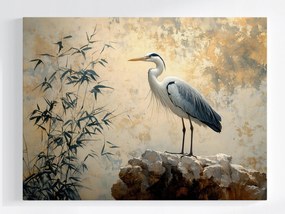 Poszter Grafika Madár Kócsag Természet 80x60