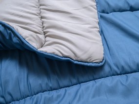 Egész éves steppelt paplan 140x200 cm üreges szálból, kék