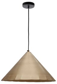 Sárgaréz színű függőlámpa fém búrával ø 46 cm Parlava – Kave Home