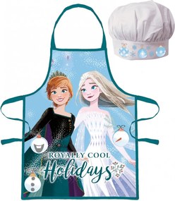 Disney Jégvarázs Royally Cool Karácsonyi gyerek kötény 2 darabos szett