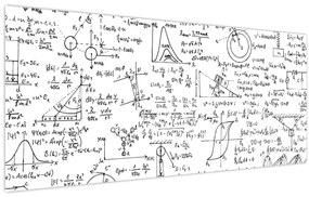 Kép - Képletek (120x50 cm)